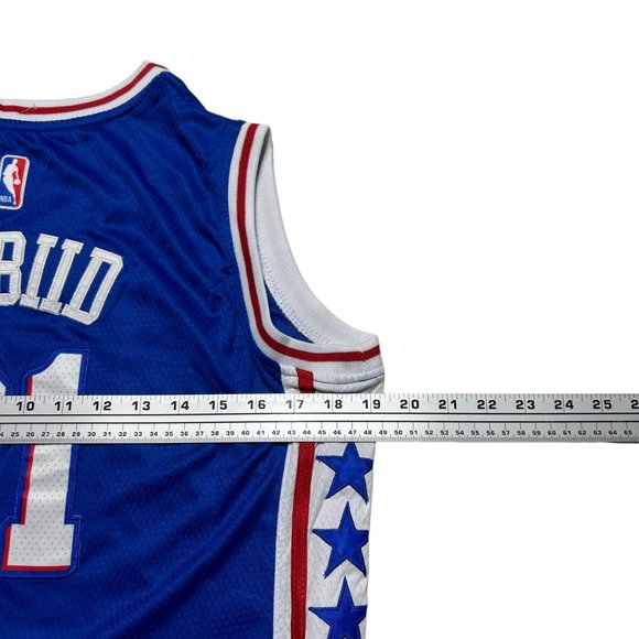 Nike Philadelphia 76ers Joel Embiid Dri-FIT Swingman Jersey Mens Large NBA - Picture 5 of 9
